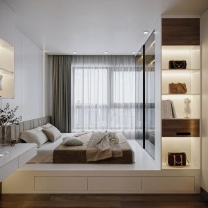 thiet ke noi that chung cu hoang huy commerce 3 phong ngu morden style cdt co thuy01