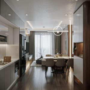 thiet ke noi that chung cu hoang huy commerce 3 phong ngu morden style cdt co thuy13