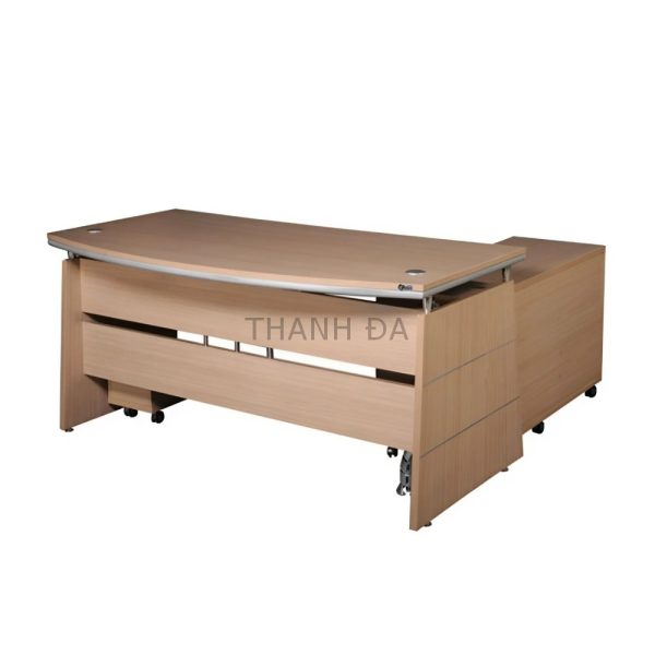 Bàn Giám Đốc Gỗ Công Nghiệp Cốt Xanh Chống Ẩm GDTD02