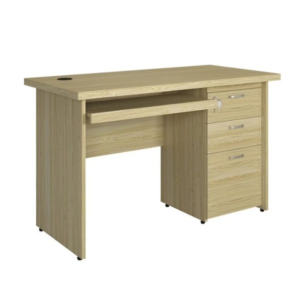 Bàn Làm Việc Gỗ Công Nghiệp Cốt Xanh Phủ Melamine BLV01