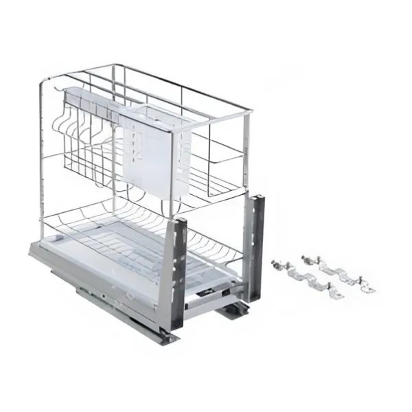 Giá gia vị nan vuông inox 304 ERO30440B – Eurogold