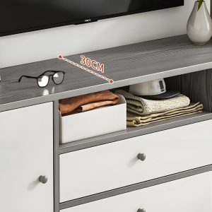 ke tivi go cong nghiep mdf cao cap ket hop hoc keo tinh te tv0103