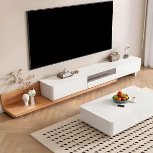 ke tivi go cong nghiep mdf thiet ke doc dao tv1004