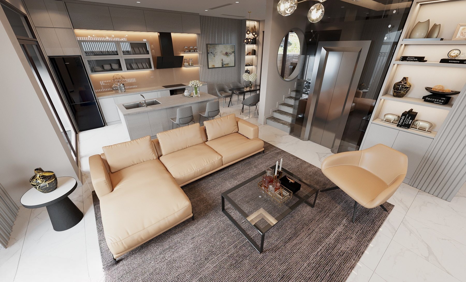 thiet ke noi that biet thu vinhomes ocean park hung yen10