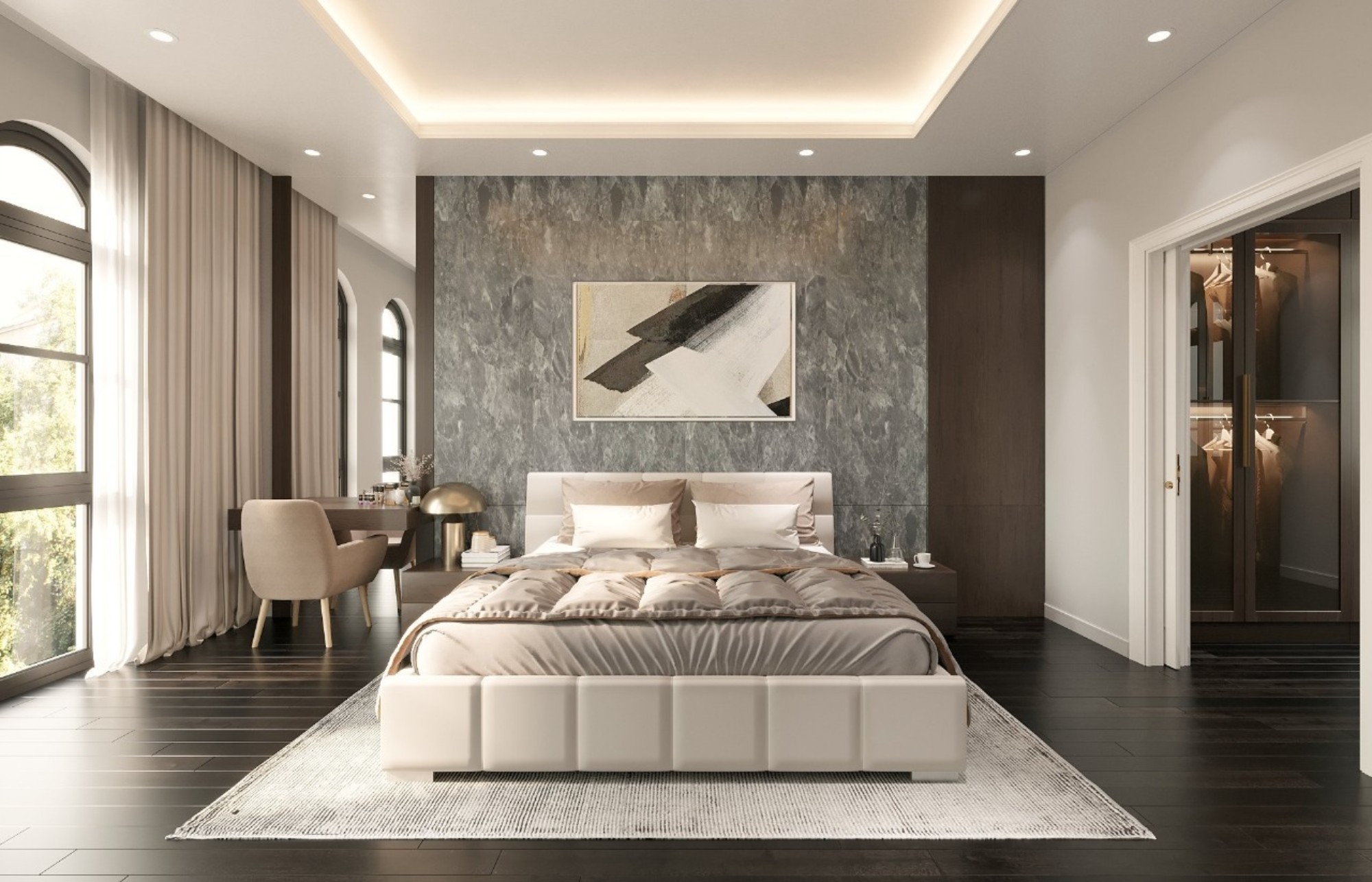 thiet ke noi that biet thu vinhomes ocean park hung yen16