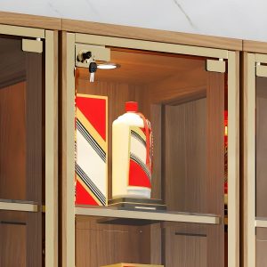 tu ruou go mdf canh kinh khung nhom cao cap hien dai tr1404