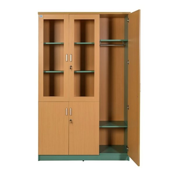 Tủ Tài Liệu Gỗ Công Nghiệp Phủ Melamine TLTD08