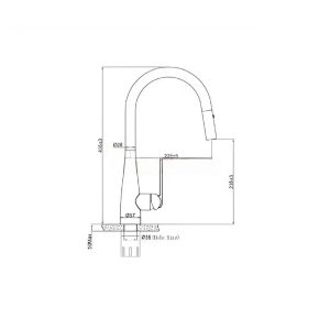 voi nuoc day rut inox 304 phu nano den euf219dr eurogold02