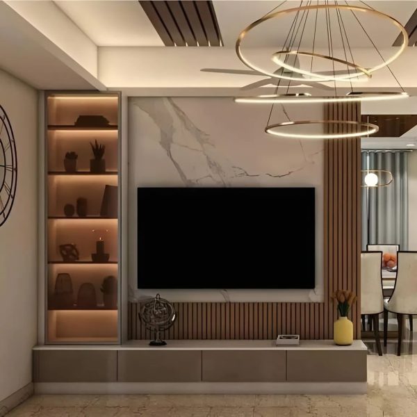 Vách Tivi Đơn Giản Mà Tinh Tế - VT13