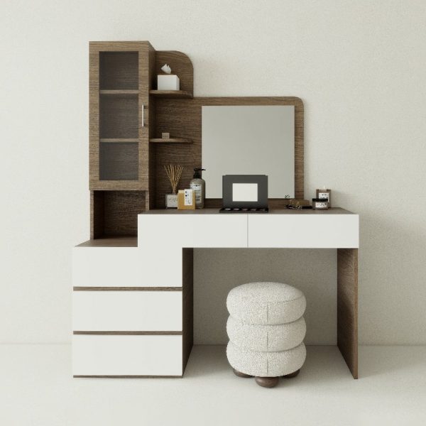 Bàn Trang Điểm Gỗ Công Nghiệp MDF BPTD01