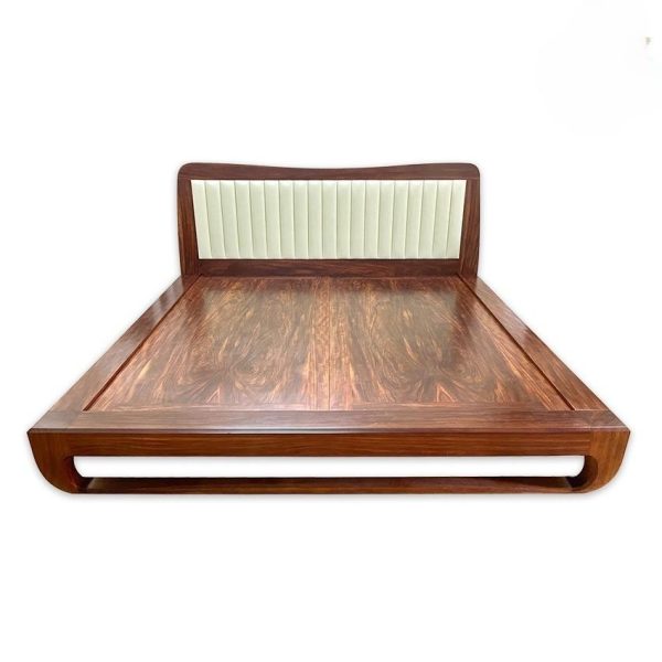 Giường Gỗ Tự Nhiên Mặt Hương Xám 1m8x2m GNTD32