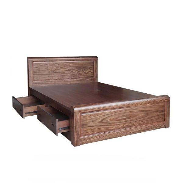 Giường Gỗ Tự Nhiên Mặt Hương Xám GNTD28