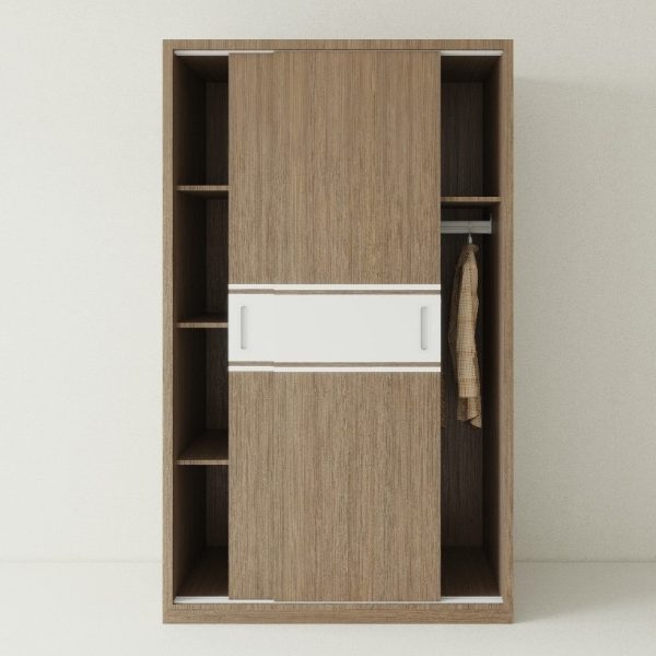 Tủ Quần Áo Gỗ Công Nghiệp Cánh Lùa TATD05