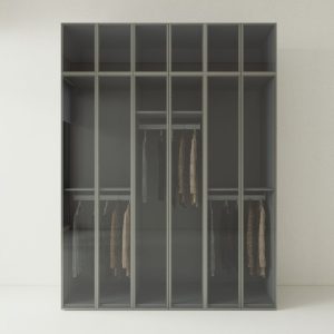 Tủ Quần Áo Gỗ MDF Cánh Kính TATD07
