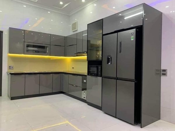 Tủ bếp Nhựa Picomat Cánh Kính CN20